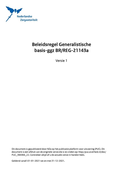 Bestand:Beleidsregel Generalistische basis-ggz BRREG-21143a.pdf